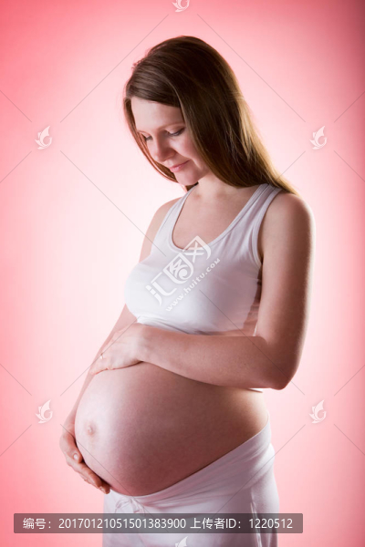 美麗的孕婦