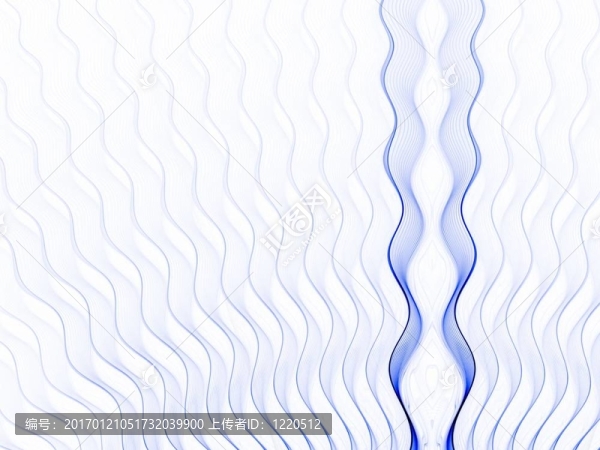 分形摘要背景-,Rippling,Blues