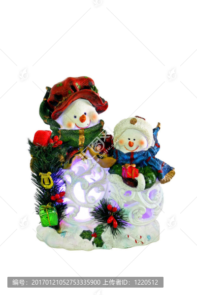雪人的光