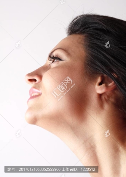 女性輪廓