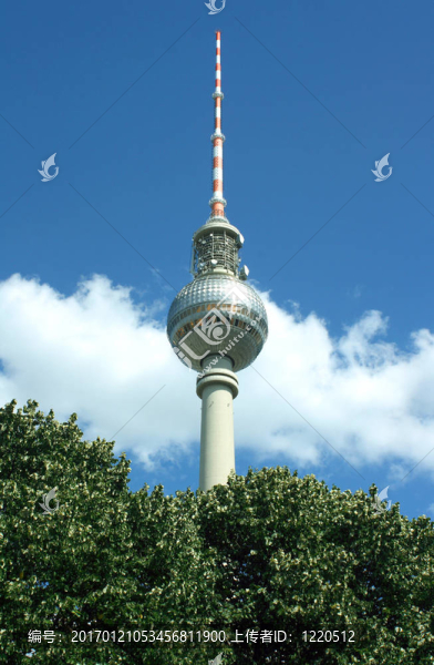 柏林電視塔；Fernsehturm