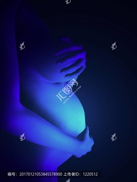 懷孕的女人
