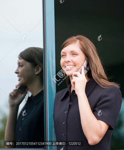 年輕的女商人