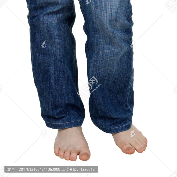 腿牛仔褲
