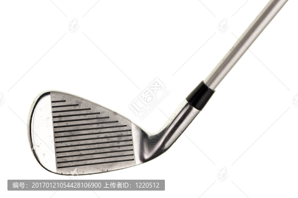 白色高爾夫球俱樂部和球