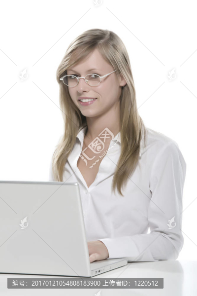 年輕的女商人