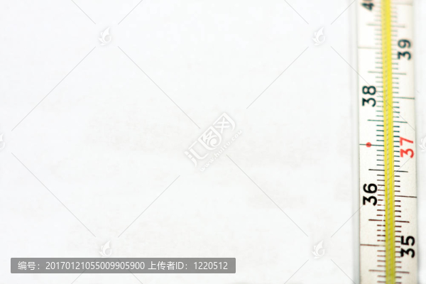 托盤上的溫度計(jì)