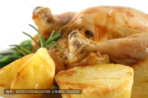 雞肉烤土豆-匯圖網(wǎng) www.fosd68.com 雞肉烤土豆