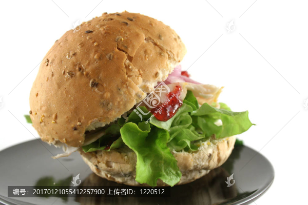 火雞和生菜卷5