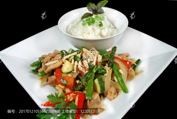 雞肉翻炒3