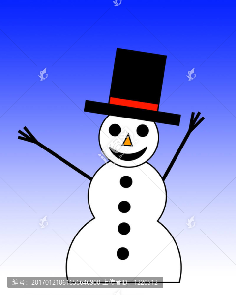 說明雪人
