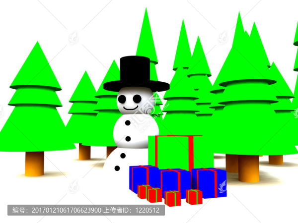 雪人在Forest