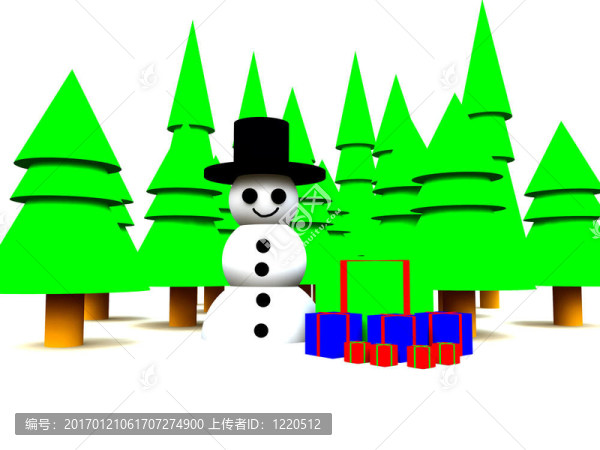 雪人在Forest