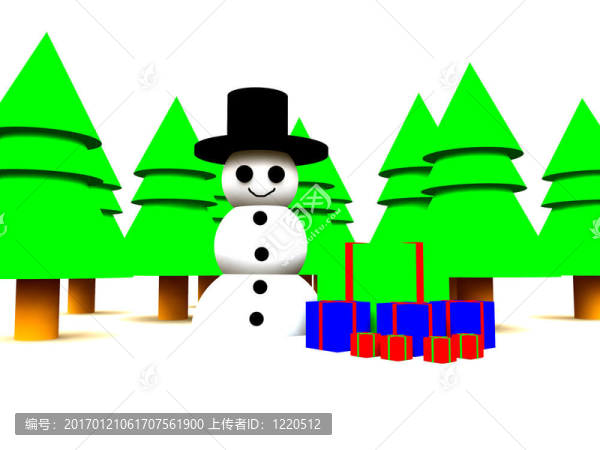 雪人在Forest