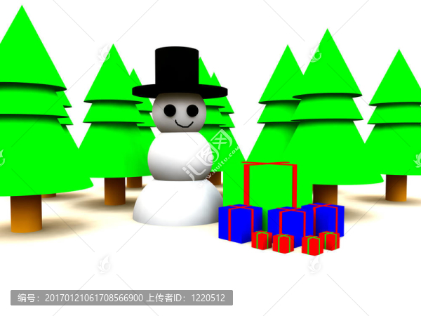 雪人在Forest