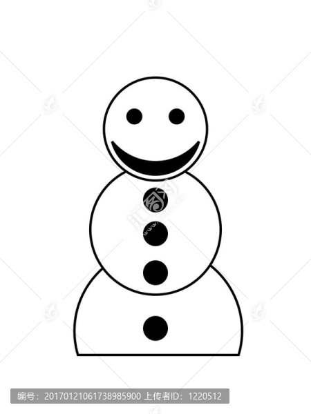 快樂的雪人