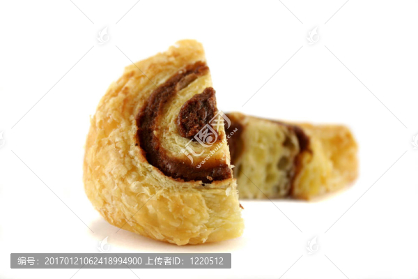 切巧克力丹麥點(diǎn)心
