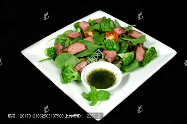 羊肉沙拉1