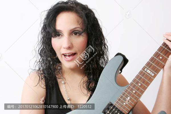 女人與吉他
