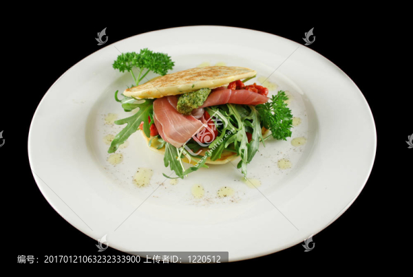 與火腿6玉米煎餅
