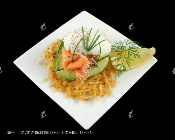 鮭魚和荷包蛋棧