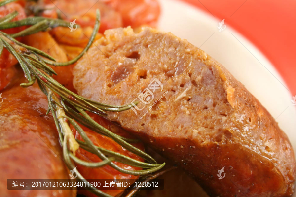 迷迭香和香腸
