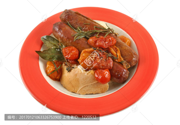 香腸和Tomato,Bake