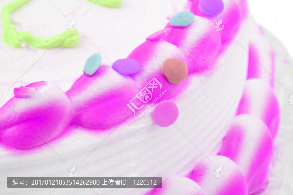 節(jié)日蛋糕特寫