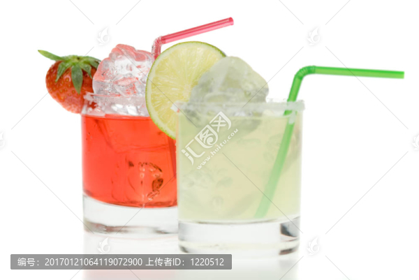 五顏六色的雞尾酒