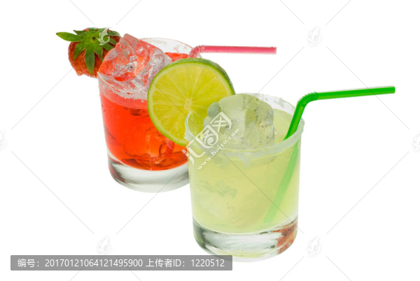 五顏六色的雞尾酒