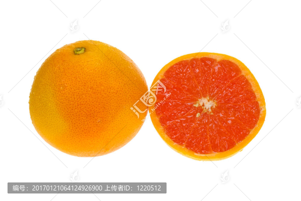 新鮮的柚子