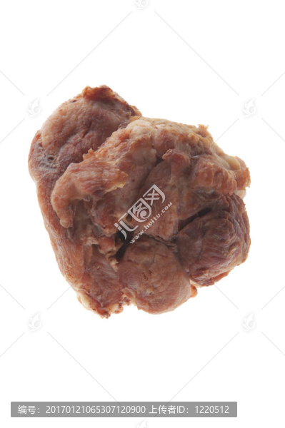 冷水煮豬肉