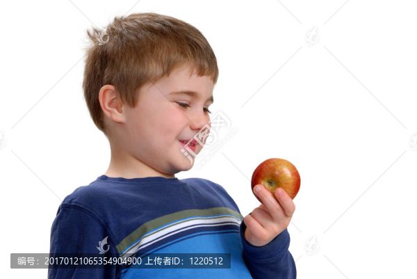 男孩與蘋果