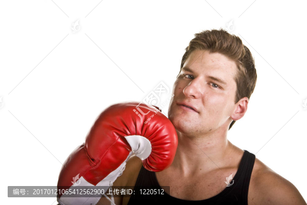 Chin男子拳擊手套