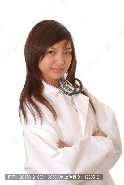 可愛的醫(yī)生或護(hù)士