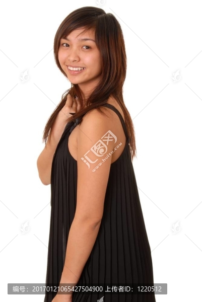 可愛的亞洲女孩