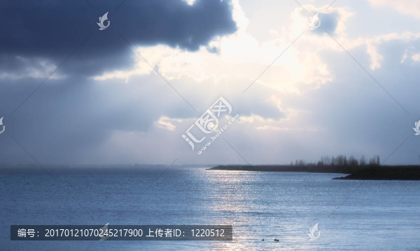 一個(gè)荷蘭的海岸線