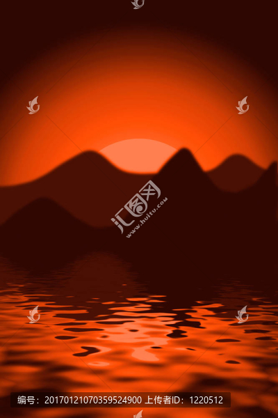 日落風(fēng)景