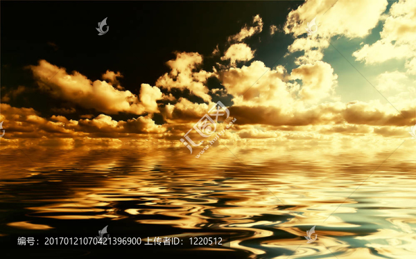 金色的海洋
