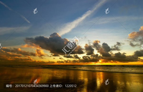 金色夕陽