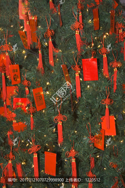 中國(guó)新年紅包樹(shù)與中國(guó)北京
