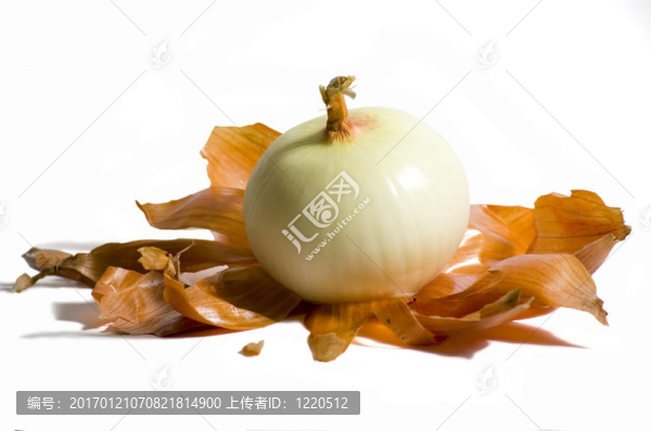 去皮的洋蔥