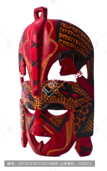 五顏六色的面具