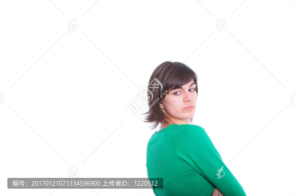 美麗的白種女人