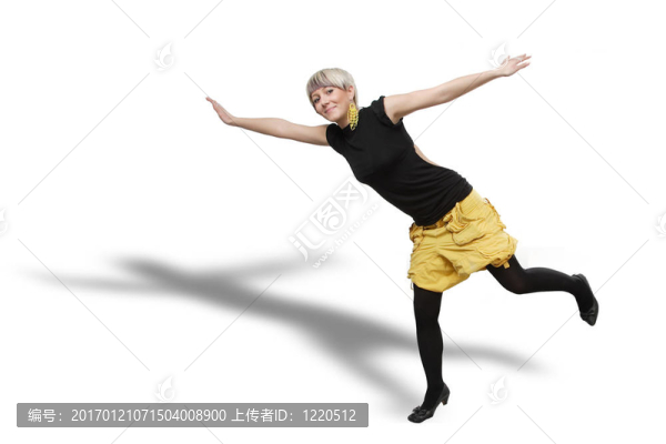 美麗的金發(fā)女孩
