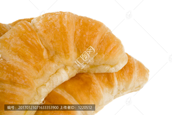 牛角包特寫