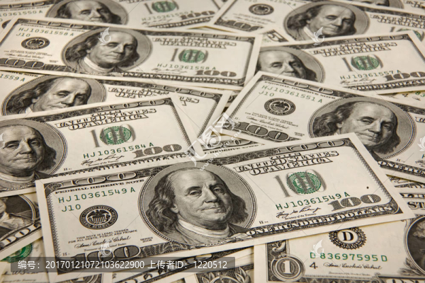 美元的鈔票