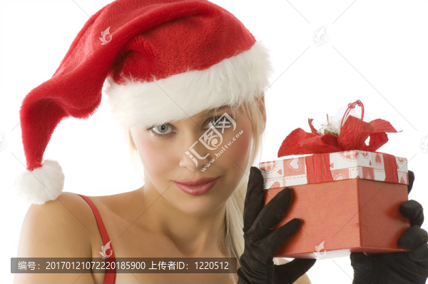 圣誕美女