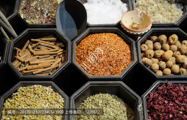 迪拜的阿拉伯香料