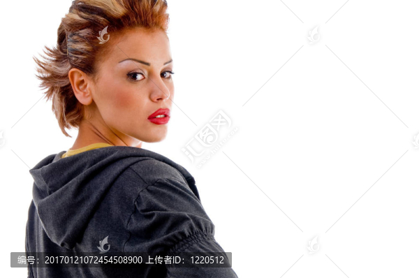 性感女人的背部姿勢(shì)